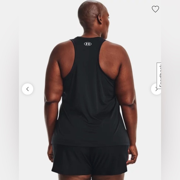 Women’s 2X Under Armour Velocity Workout Tank - Picture 2 of 9